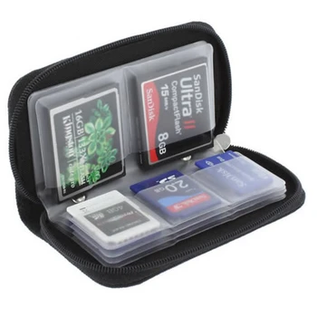 1PC Nova Moda Quente, Cartão de Memória de Armazenamento Bolsa de Titular Caso de Carteira para SD SDHC MicroSD, MMC Mini Cartão de Armazenamento em Sacos