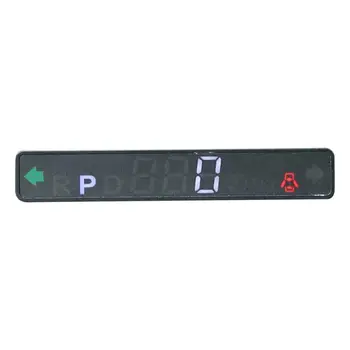 Veículo Universal Inteligente HUD Display LED Mini Head Up Display Para o Modelo Y/3 pára-brisa Velocímetro Mostra a Velocidade da Roda de Engrenagem